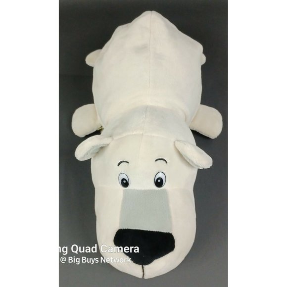 Flip A Zoo Hazel HUSKY + Urso POLAR BEAR 17" Stuffed Pillow Huggable Plushie Toy - Picture 8 of 12